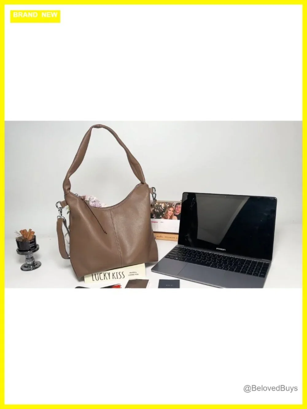 Genuine Leather Hobo Bag Large Tote Shoulder Crossbody Purse Handbag